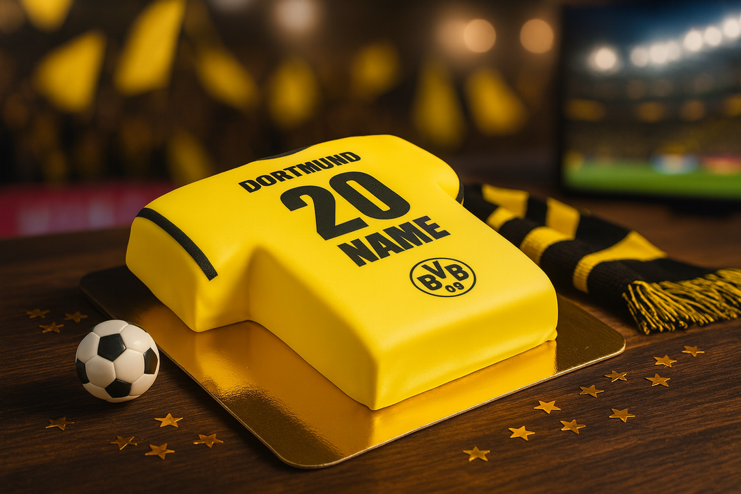 BVB - Gele Shirt Taart