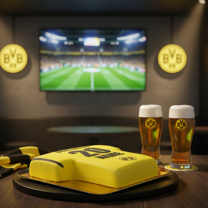 BVB - Gele Shirt Taart