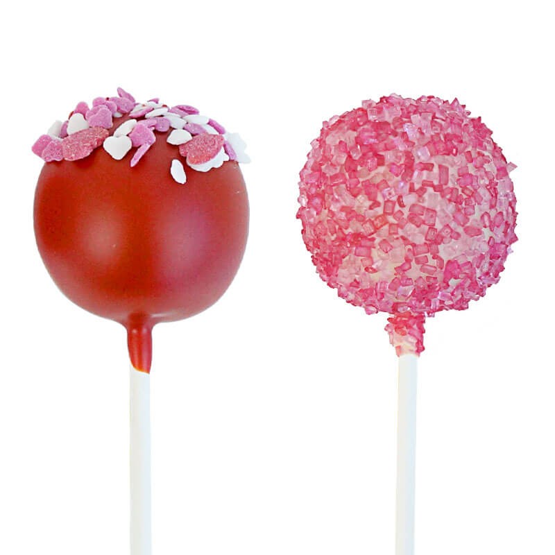 Cake pops "Valentijnsdag" (12 stuk)