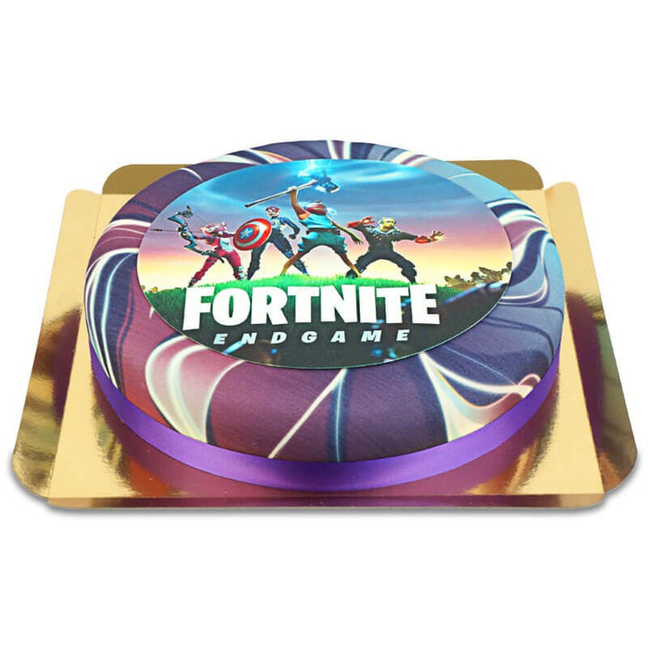 Fortnite®-taartdecoratie op Galaxy-taart