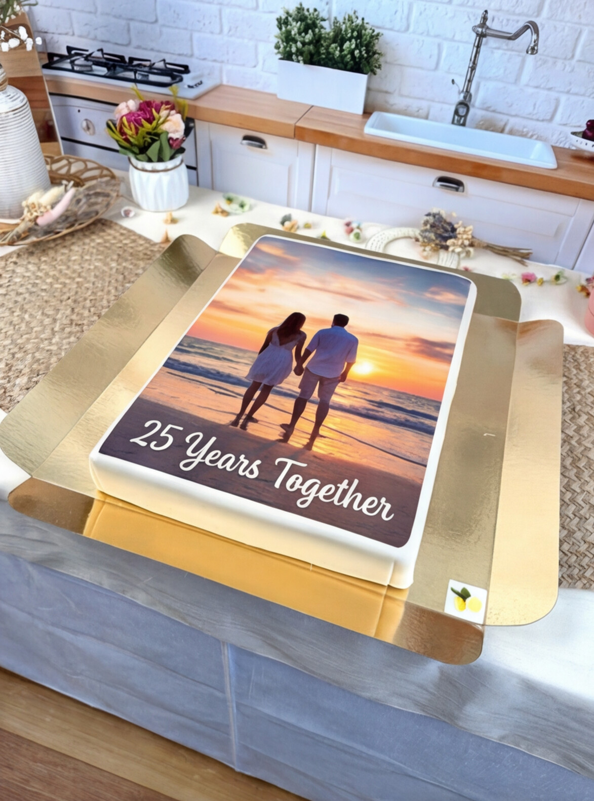 Fototaart L - 39 x 27 cm 