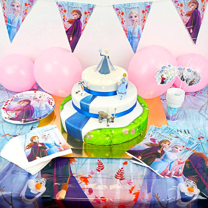 Anna® en Elsa® Partyset - Frozen
