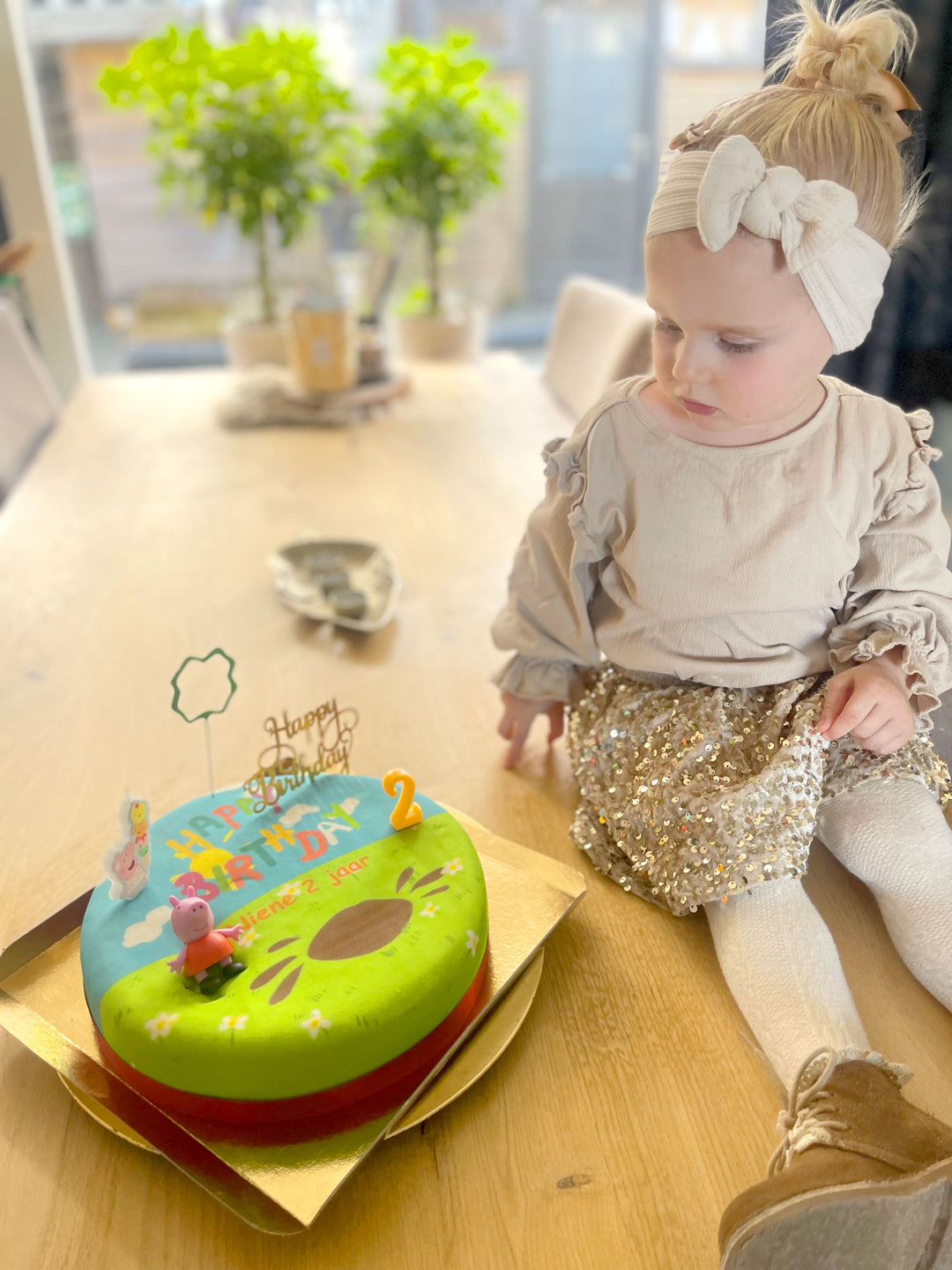 Peppa Pig® op verjaardagstaart 