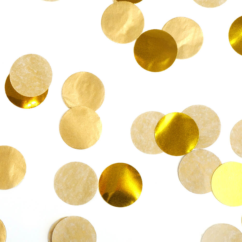 Confetti goud