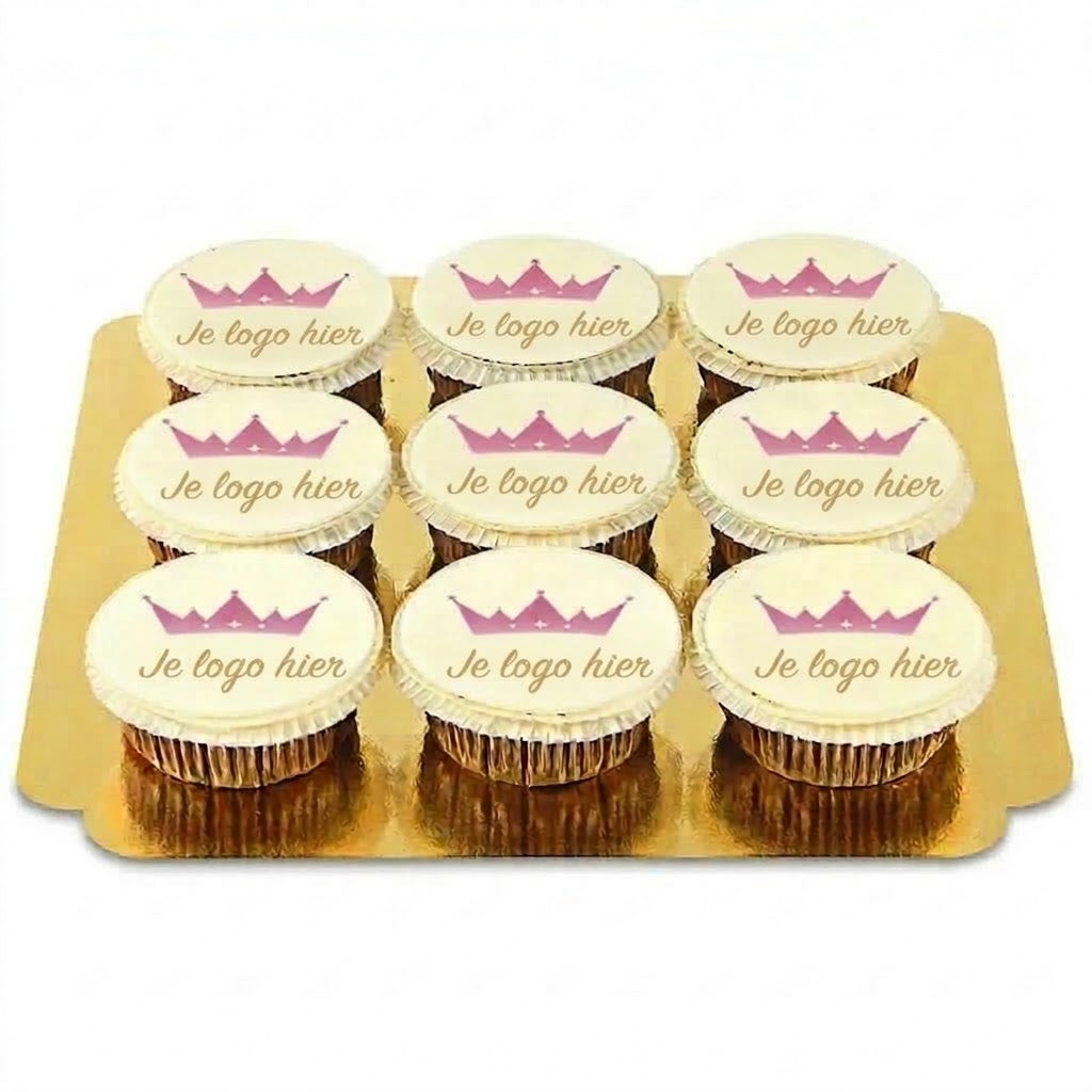 Logo-Cupcakes ( vanaf 9 stuks)