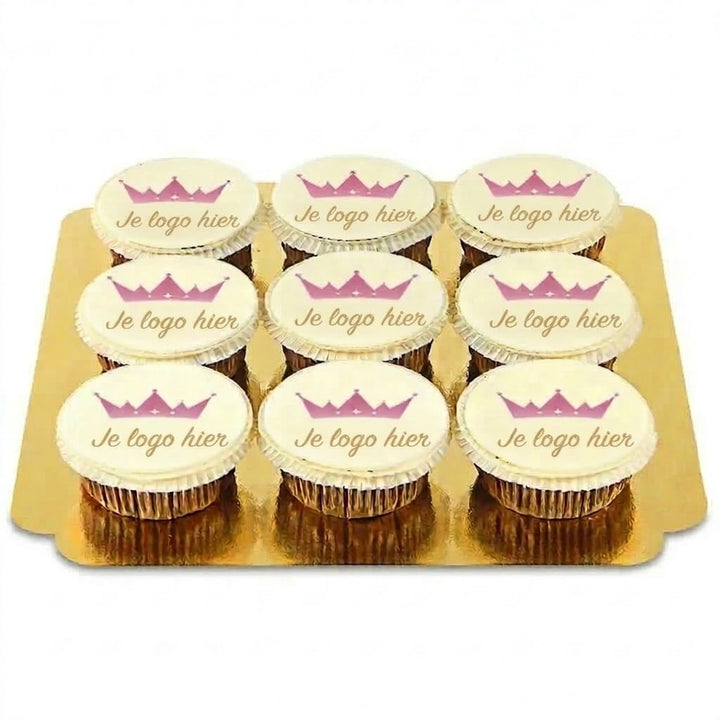 Logo-Cupcakes ( vanaf 9 stuks)