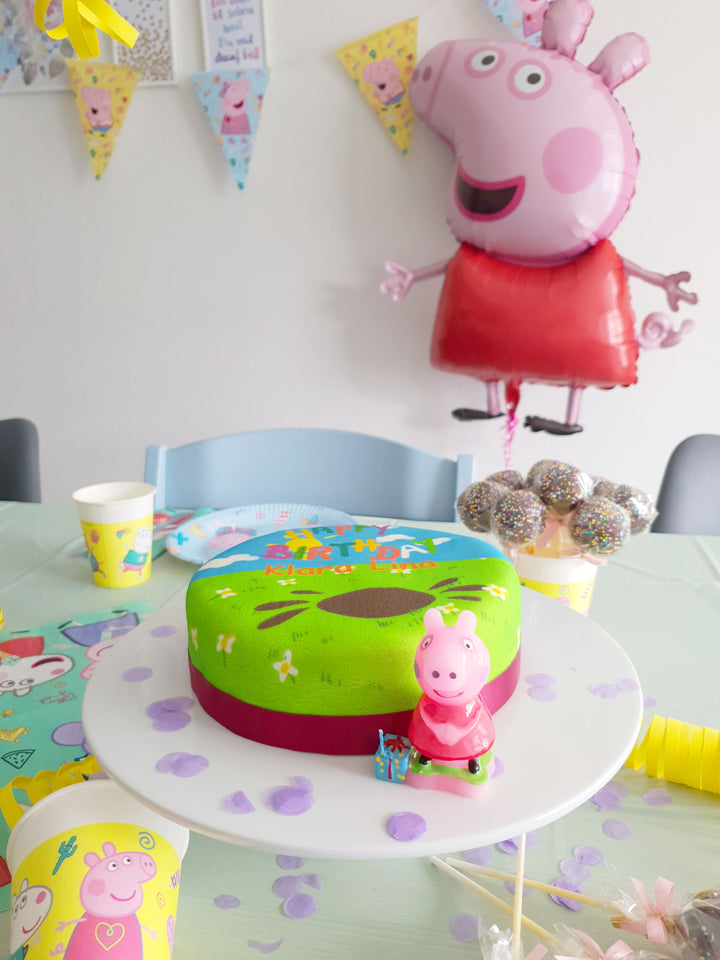 Peppa Pig® op verjaardagstaart 