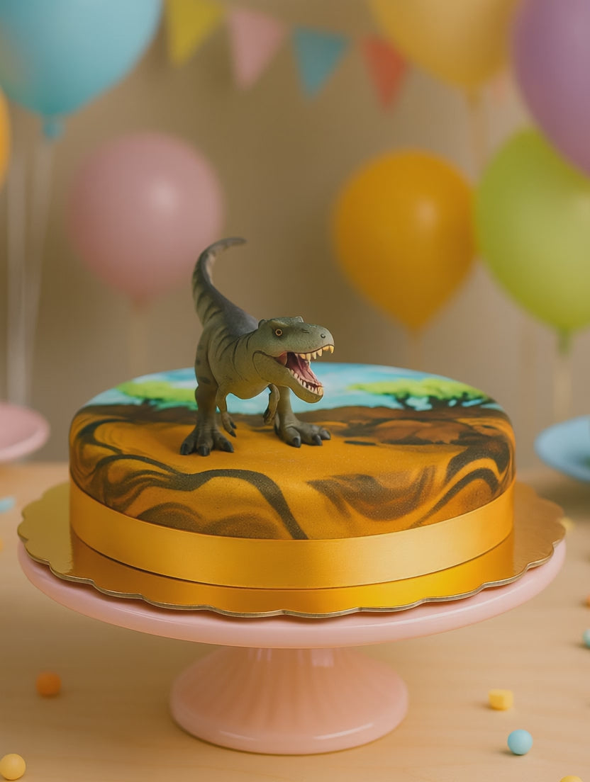 Dinosaurus taart 