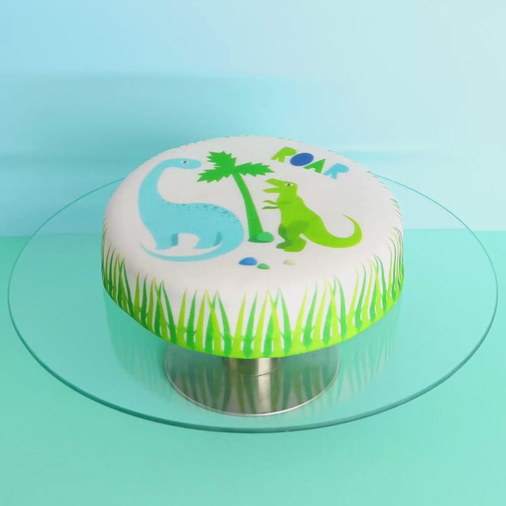 Kleine dinosaurus taart