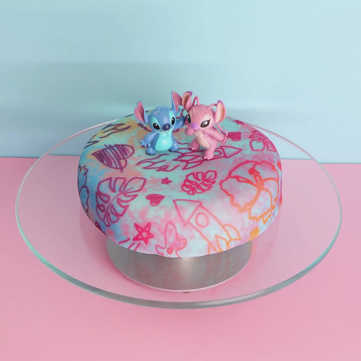 Angel & Stitch® op taart