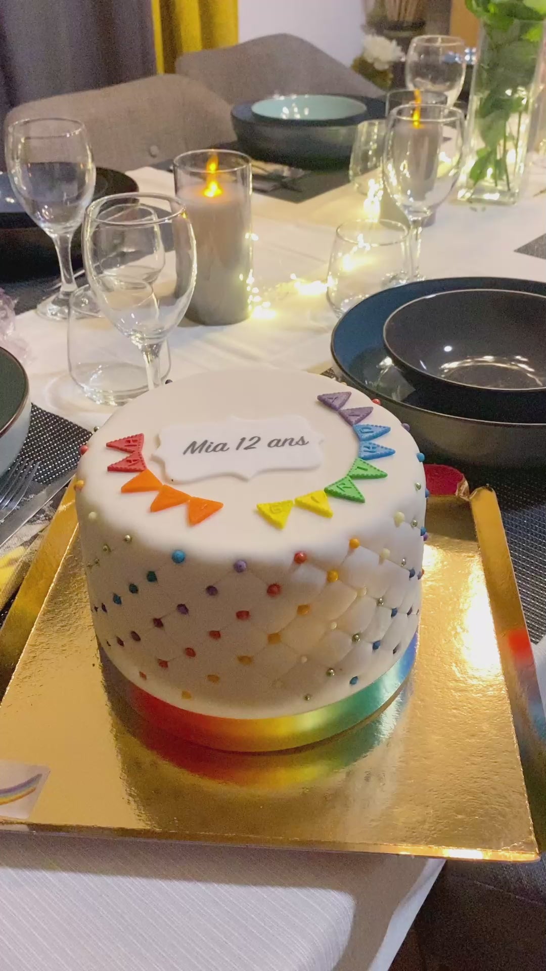 Luxe pride taart - dubbele hoogte