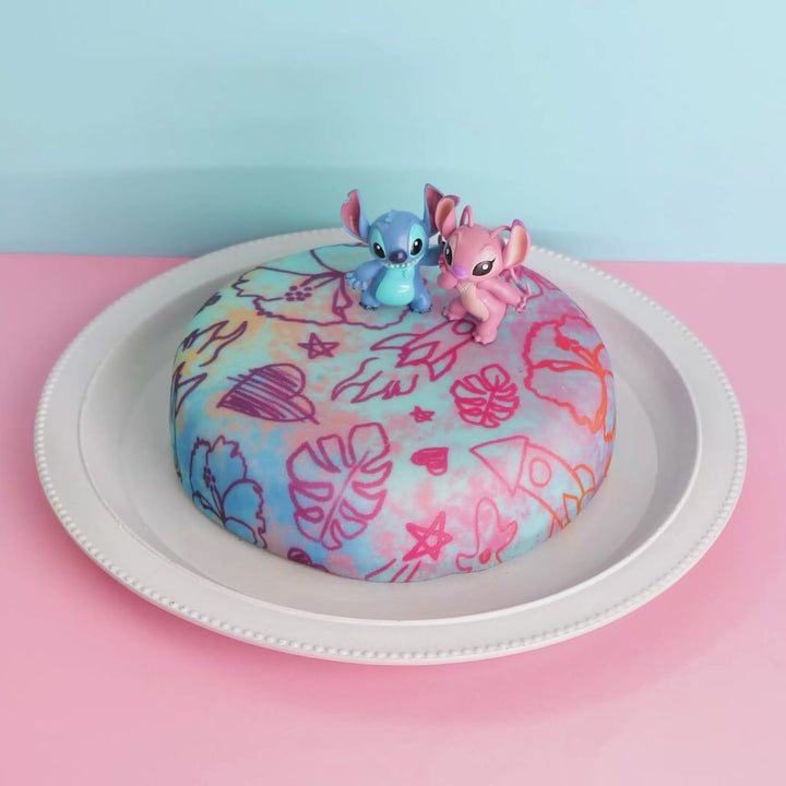 Angel & Stitch® op taart