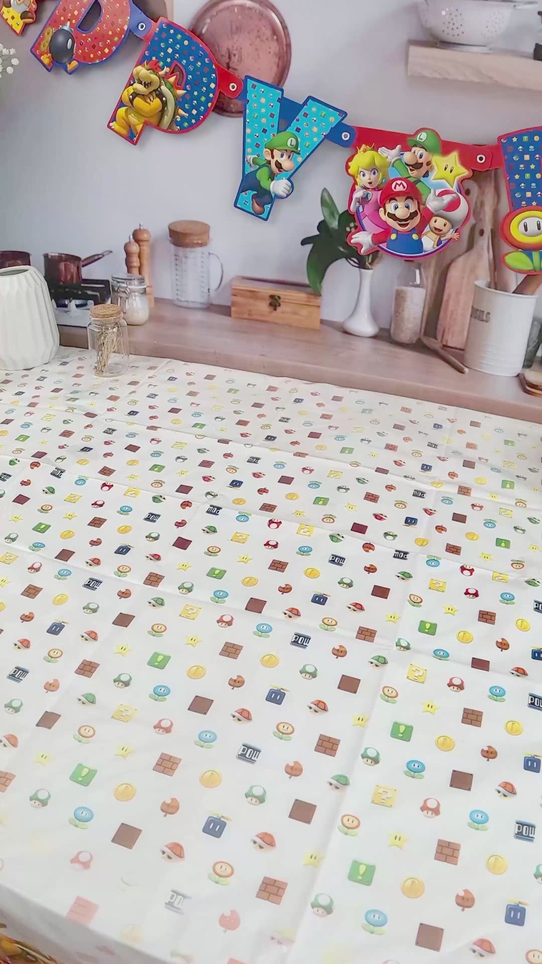 Mario Kart® op graslandbaan taart