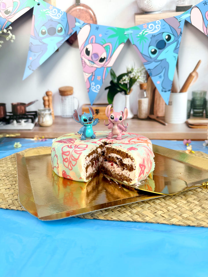 Angel & Stitch® op taart