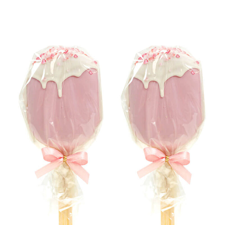 Valentijnsdag Cake-Pop ijsje Roze (10 Stuks)