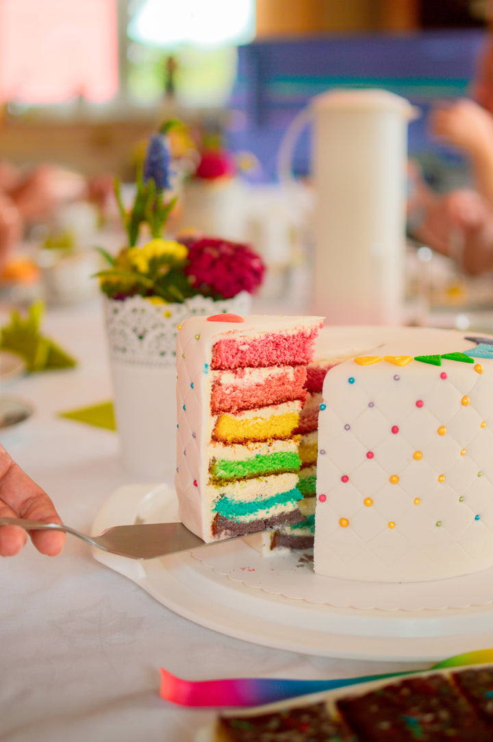 Luxe pride taart - dubbele hoogte