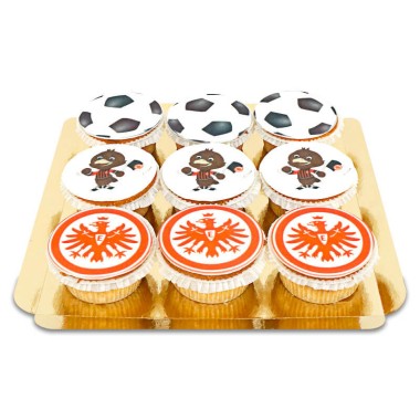 Eintracht Frankfurt Cupcakes MIX (9 stuks)