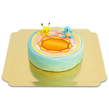 Pokémon® op medaille taart