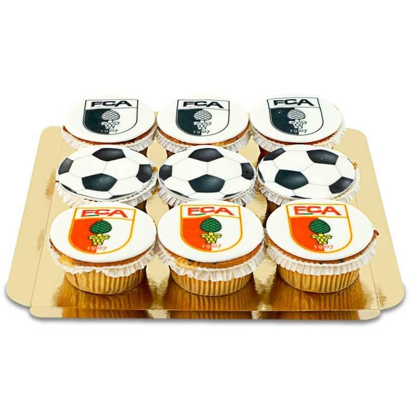 FC Augsburg Cupcakes Mx (9 Stück)